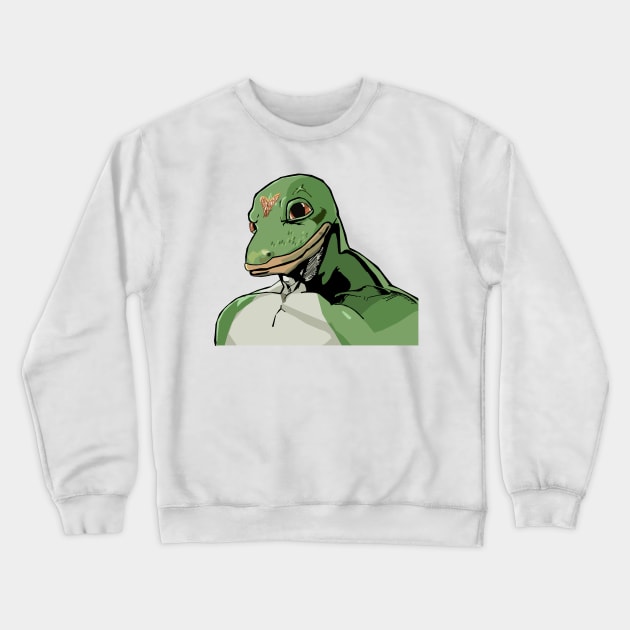 G. Gecko Crewneck Sweatshirt by TGprophetdesigns